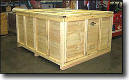 custom made shipping crate to protect your cargo